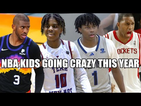 NBA KIDS INVADE YOUTH BASKETBALL!