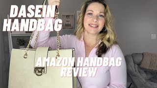 AMAZON Handbag Review | Reviewing Satchel Tote Handbag from Dasein | Affordable Handbag Review