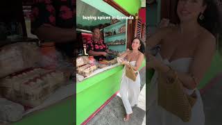SPICE SHOPPING IN GRENADA 🇬🇩  #shorts #grenada