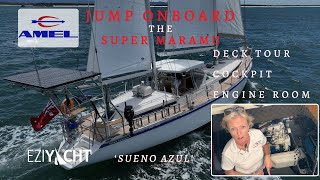 Guided Boat Tour  AMEL Super Maramu  On Deck/Engine Room