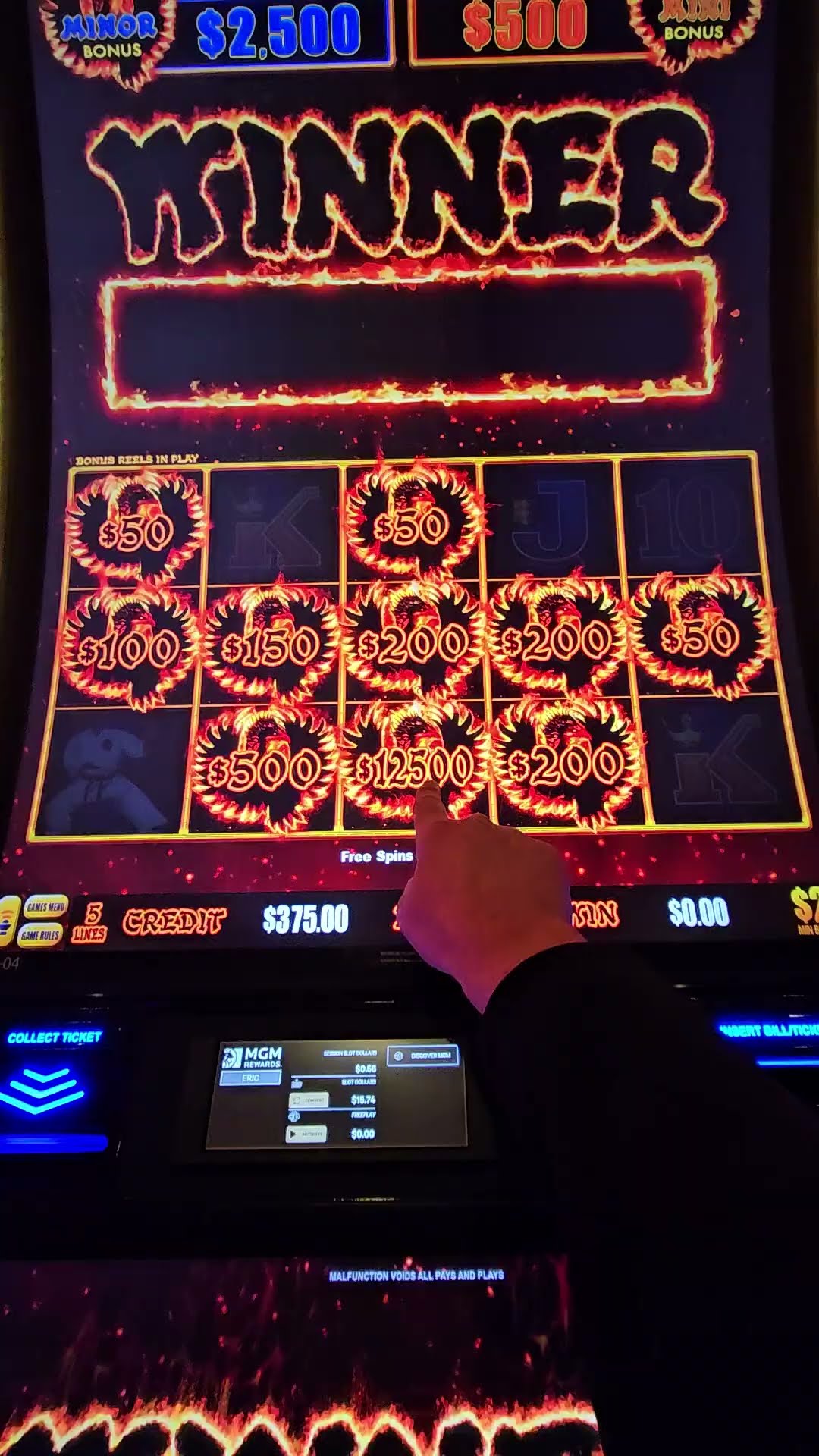Maxed out Phoenix For the Win on $50 Bet! #slot #casino #handpay