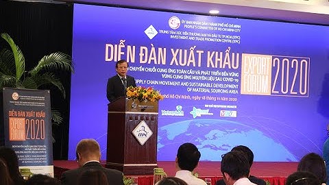 ITPC  - Diễn đàn xuất khẩu 2020
