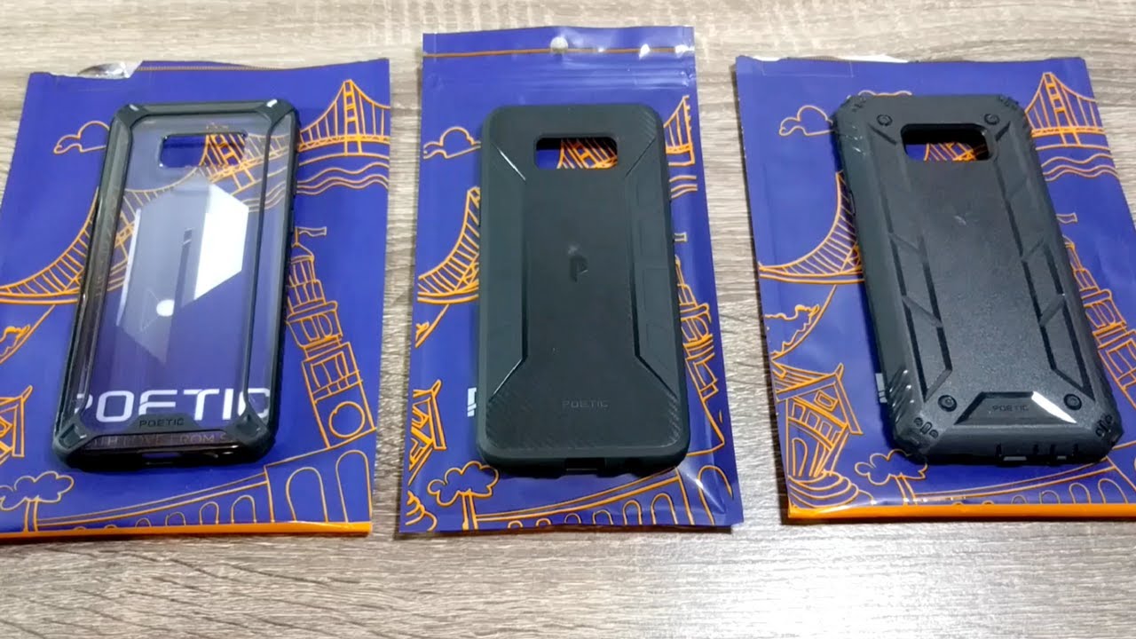 Galaxy S8 Plus Cases from Poetic + GIVEAWAY [CLOSED]