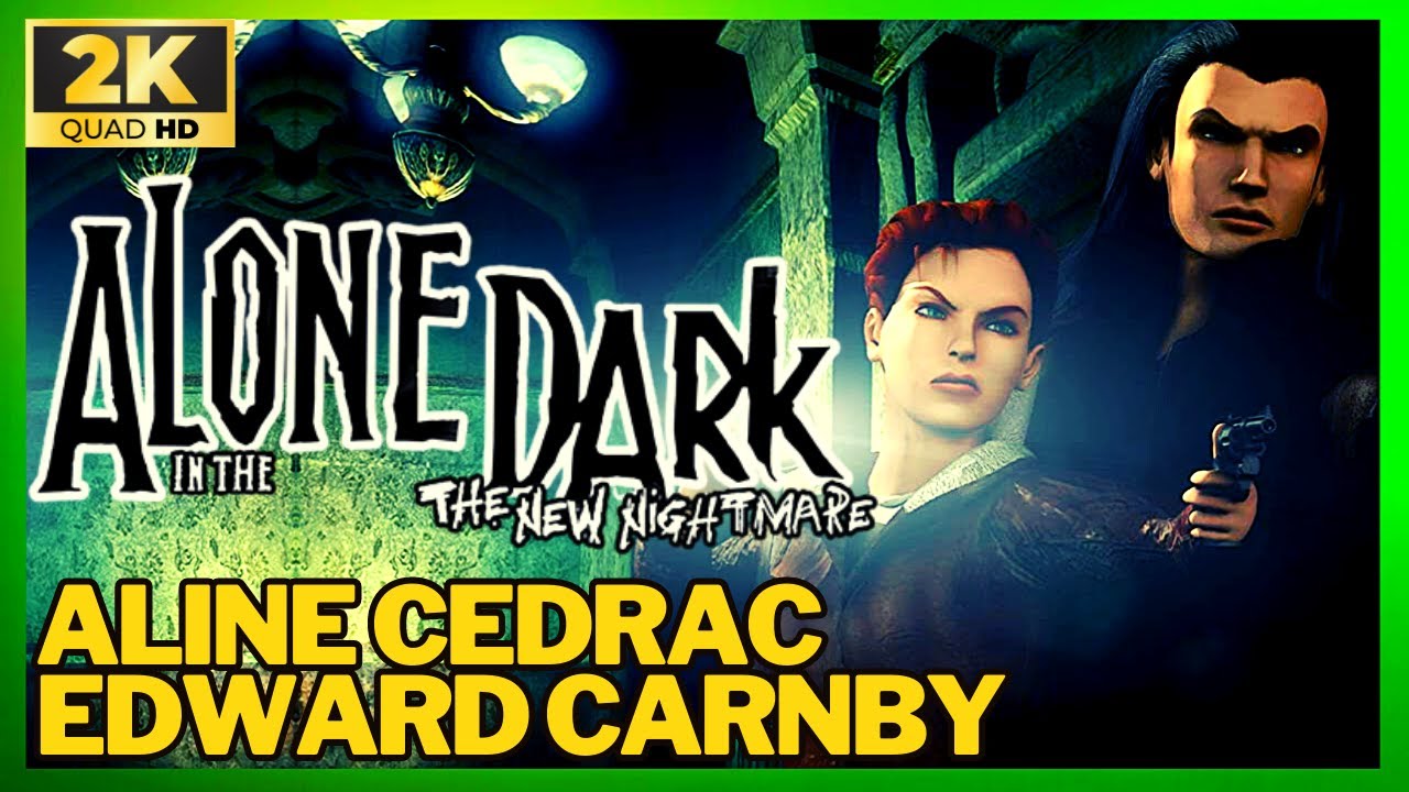 ALONE IN THE DARK THE NEW NIGHTMARE / ALINE CEDRAC E EDWARD CARNBY ...