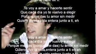 Axel - Te Voy A Amar Letraslyricsparoles