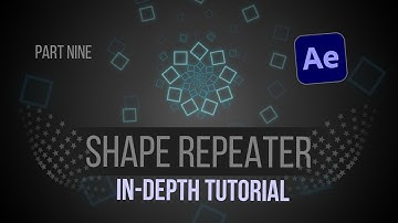 Shape Layer Animation After Effects | Shape Repeater  - Anchor Point | Part 9