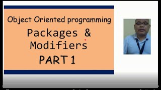 Part 1: ACCESSING MODIFIERS WITH PACKAGES in OOP Java Lecture