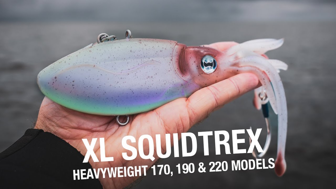  Nomad Design Squidtrex Fishing Lure with Patent