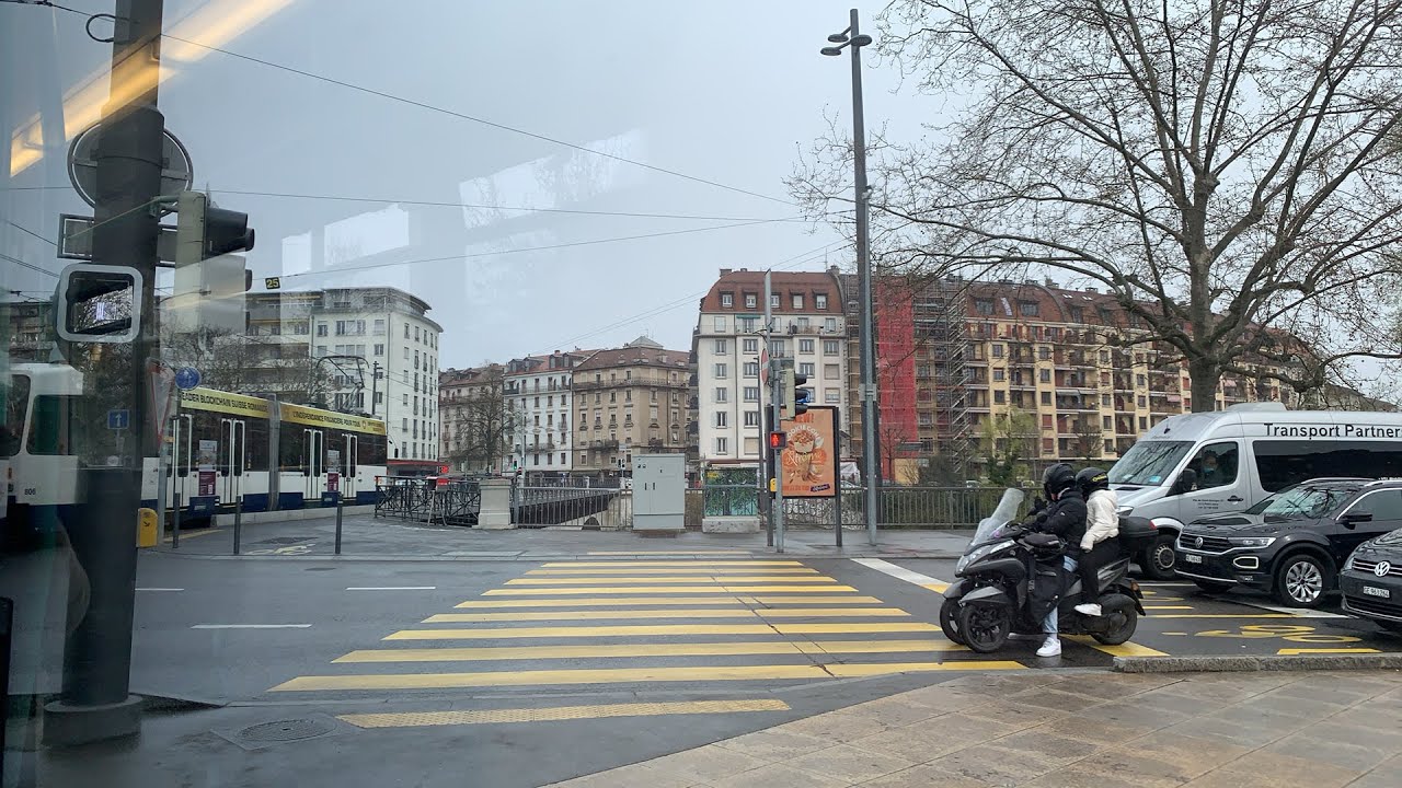 Geneva Switzerland by Tram No 12