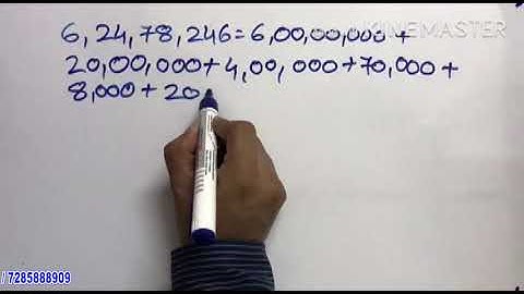 Class 6, maths, Chapter 1, Knowing our numbers, Topic - Expanded form