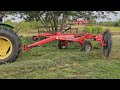 Kuhn Speed Rake SR110 Making Short Work of Hay Season!