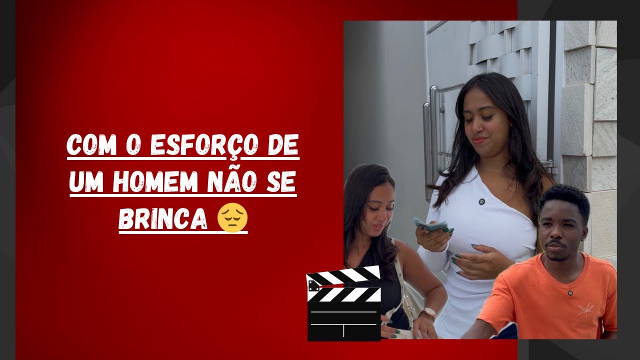 Com o esforço de um homem não se brinca 😔