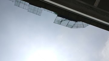 Rebar Installation, Safety Net and Catch Fan Installation at High Building Construction #Catch Fan