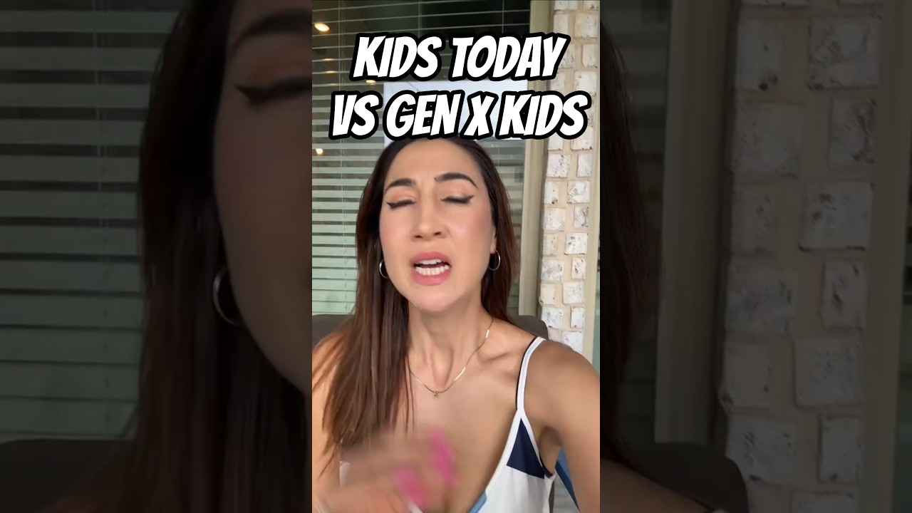 KIDS TODAY VS GEN X KIDS #genx #80s #1980s #nostalgia #danregancomedy
