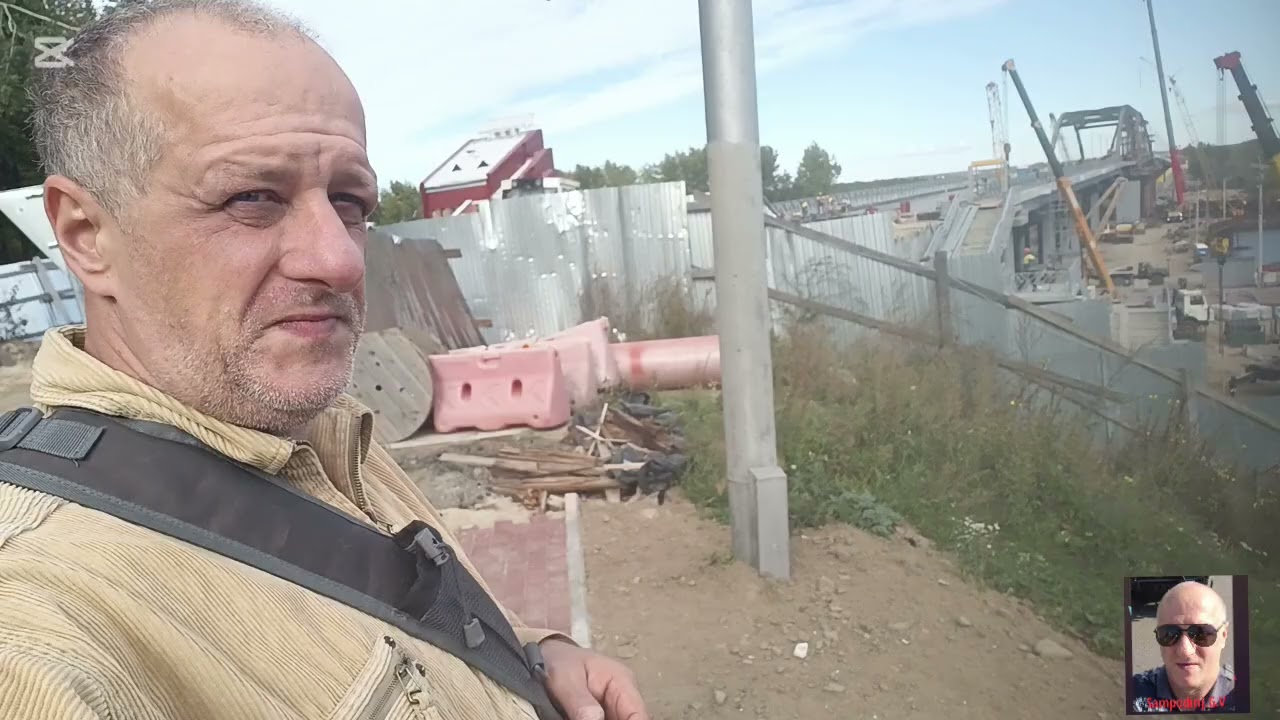 Строительство моста Мозырь. ЖЯ