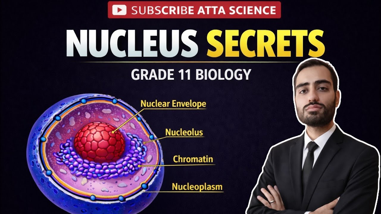 Grade 11 Biology |Unit 1 Lecture 10 |The Cell’s Control Center: Nucleus ...