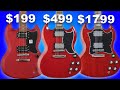 Epiphone SG VS Epiphone Special VS Gibson Standard: Which One's for You?