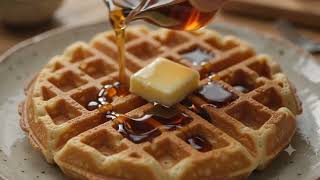 Tiny Kitchen Cooks Perfect Golden Waffles! 🔥