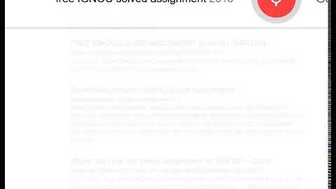 Aksed to Google "Free ignou solved assignment 2018-19" 👍😍Try Now😜