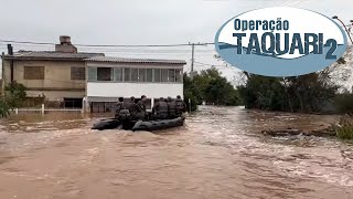 Operação Taquari 2 - Comandante do Exército acompanha ações no Rio Grande do Sul