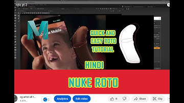 Nuke Rotoscoping Tutorial - Introduction to Roto Node | roto node | nuke rotoscoping tutorial | pt 1