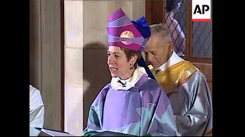 Episcopalians install female priest as presiding b...