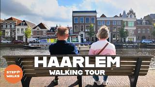Charming Medieval City Near Amsterdam – Haarlem Walking Tour 4K
