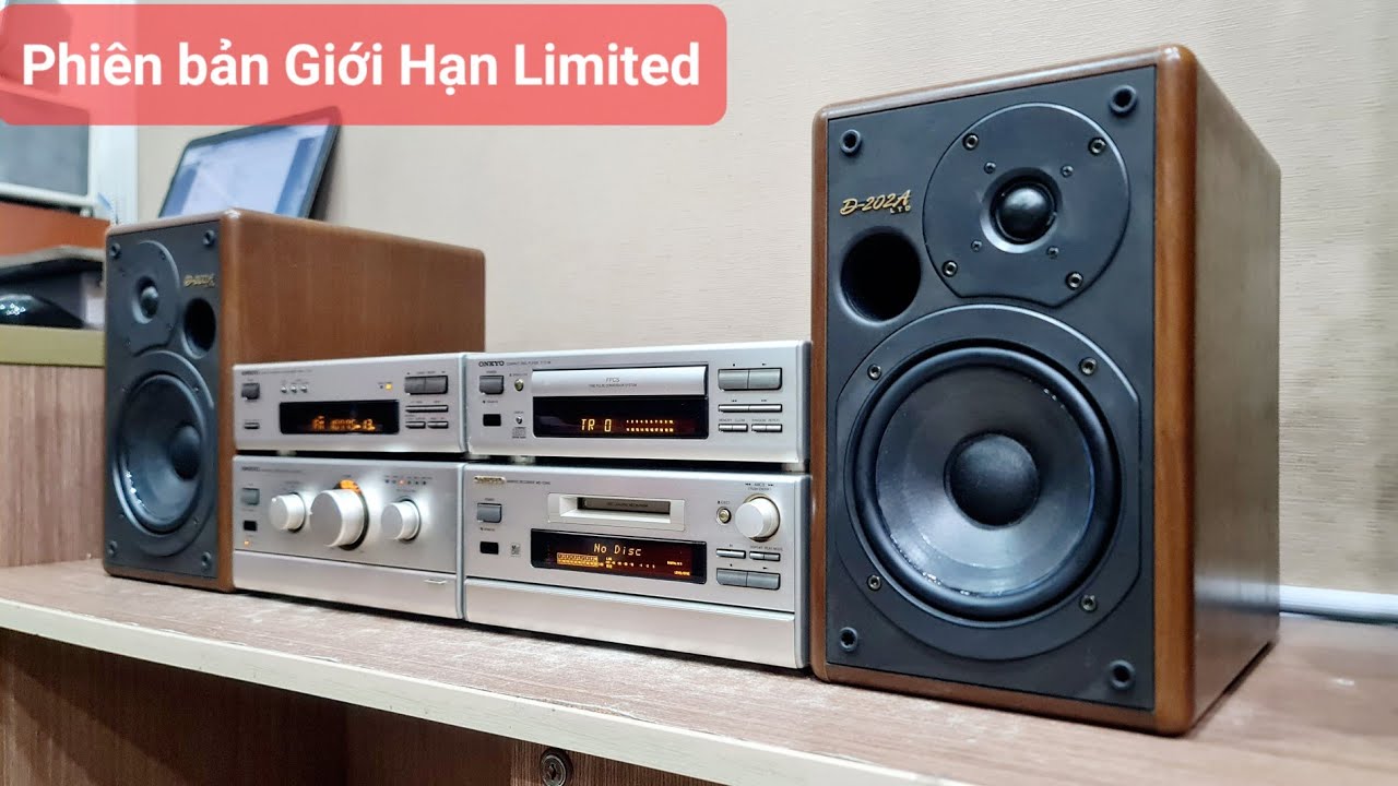 🔥Dàn Trung Bản Giới Hạn ONKYO 911M LTD Series INTEC 275, Có