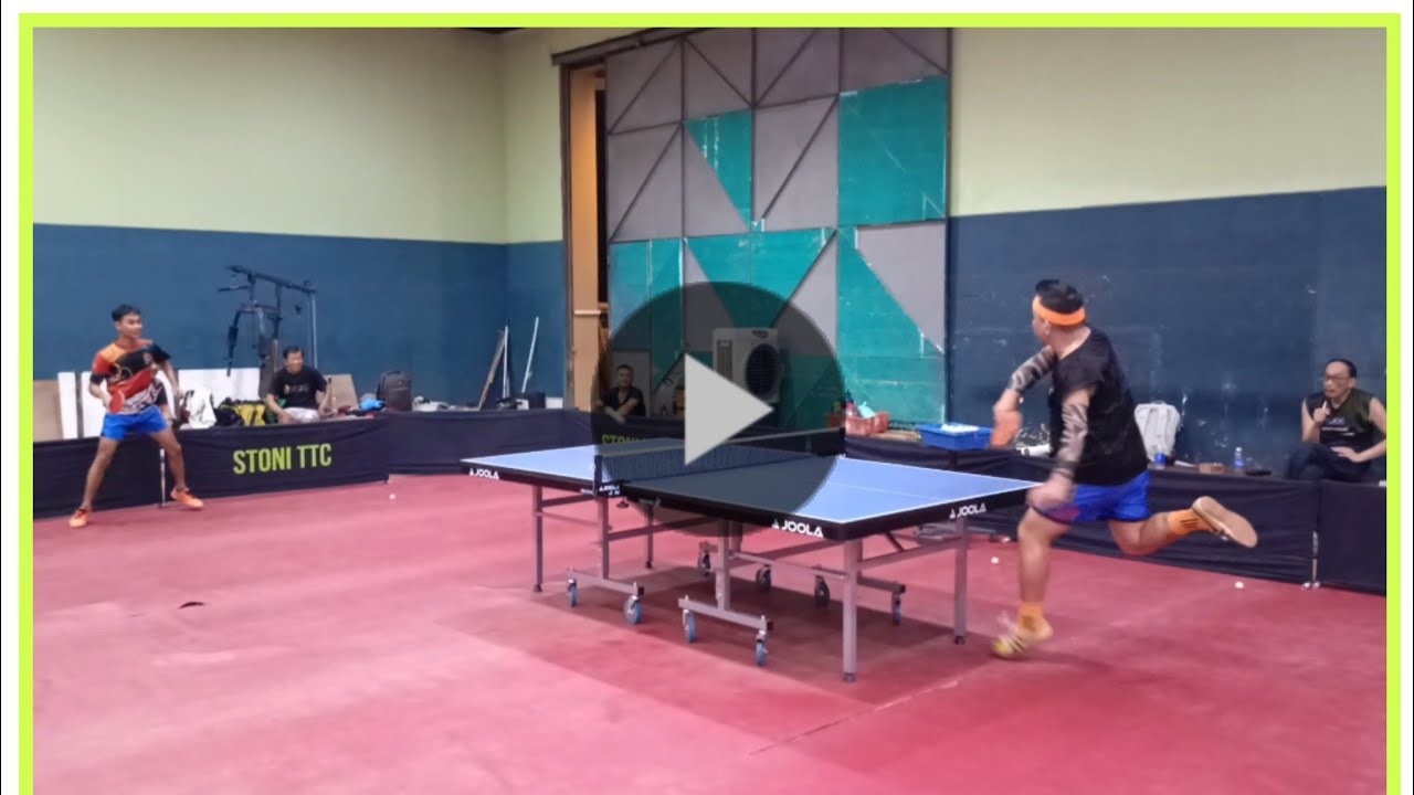 Long pimple player nicknamed injection VERSUS Bro Shunil Junior ping pong athletes STONI TTC