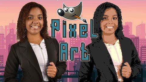 How to Make Pixel Art from Photos in GIMP