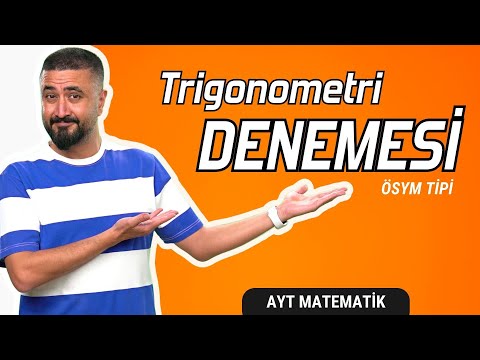 Trigonometri Denemesi | Rehber Matematik | TYT AYT Denemeleri