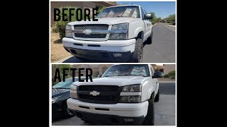Player Profile How to Plasti Dip/Paint your grille! 2005 Chevy Silverado
