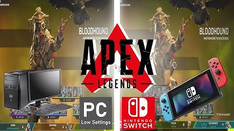 Apex Legends (2024) | Switch VS PC Low | Graphics Comparison