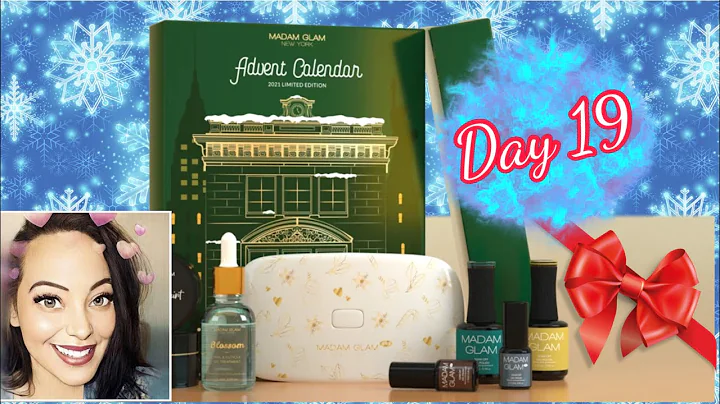 DAY 19 OF 26 MADAM GLAM ADVENT CALENDAR LIMITED EDITION