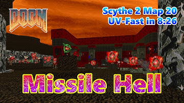 [Doom2] Scythe 2 Map 20 "The Gate" UV-Fast Speedrun in 8:26