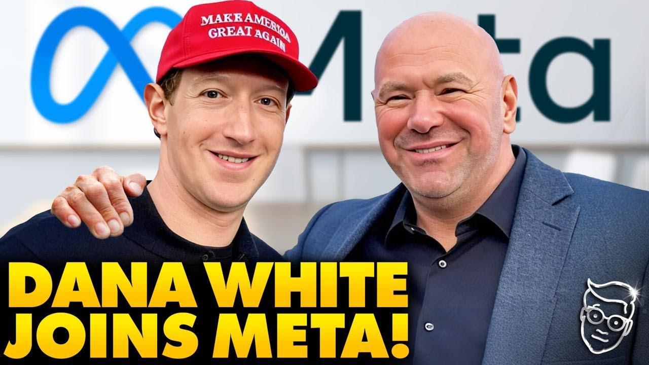 🚨UFC's Dana White Shocks Internet, Joins FACEBOOK Board, Zuckerberg Celebrates | 'Censorship Over?'