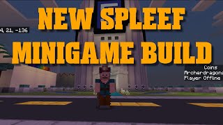 SPLEEF MINIGAME INSIDE MINECRAFT HOW TO