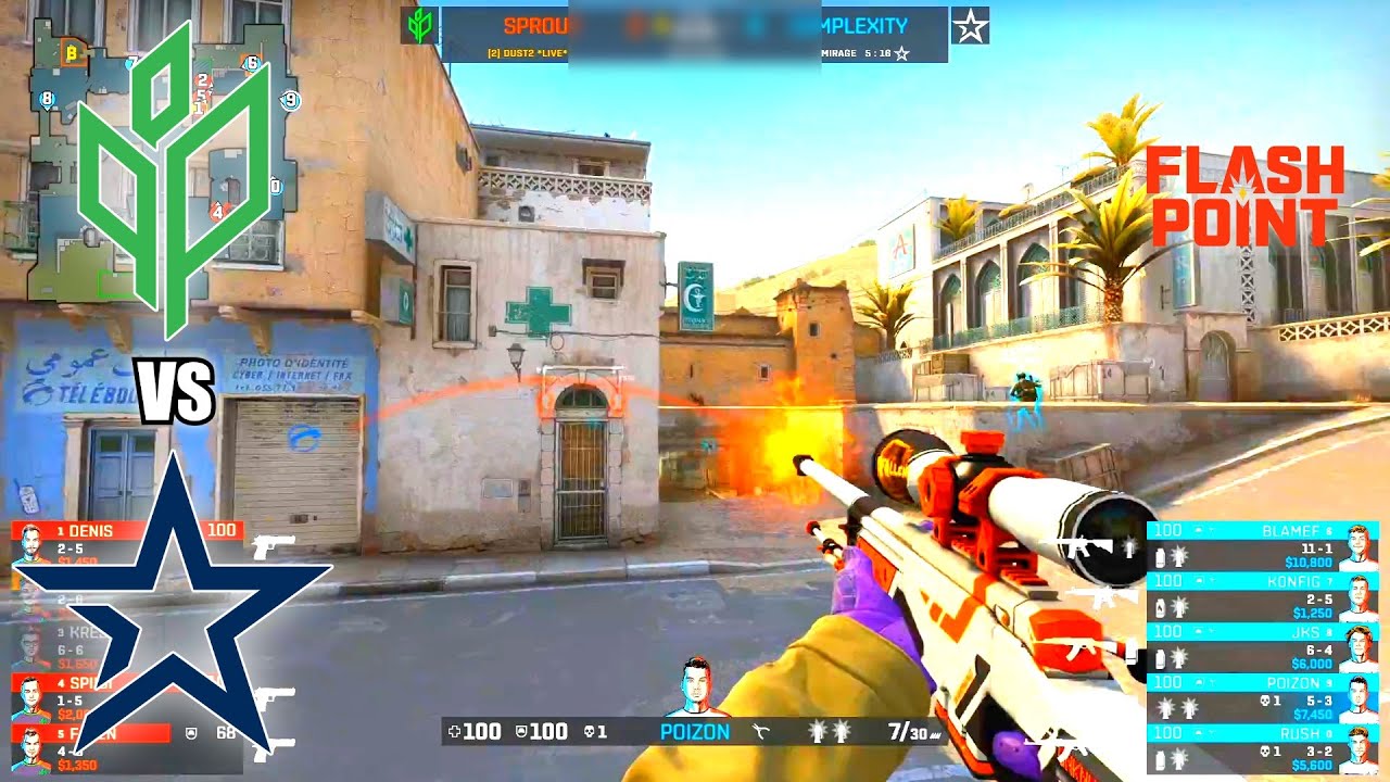 Complexity vs Sprout - Flashpoint 3 | CSGO HIGHLIGHTS