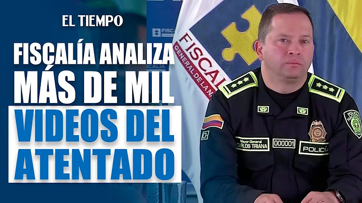 Prosecutor's Office reveals key advances in investigation into #attack against Miguel Uribe Turba...