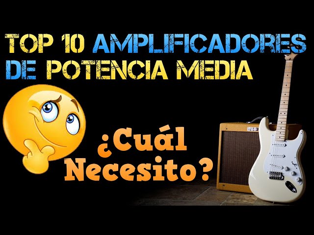 Top 4 MEJORES AMPLIFICADORES de Guitarra para PRINCIPIANTE (Guitarra  Eléctrica) 