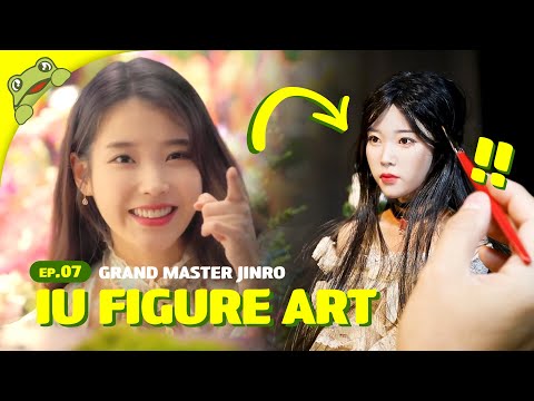 Making IU figure with paper clay | Clay | Grand Master EP.07