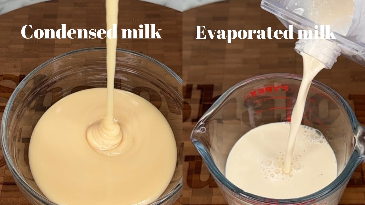 HOMEMADE CONDENSED MILK & EVAPORATED MILK| CONDENSED MILK CAKE| Shalou ...