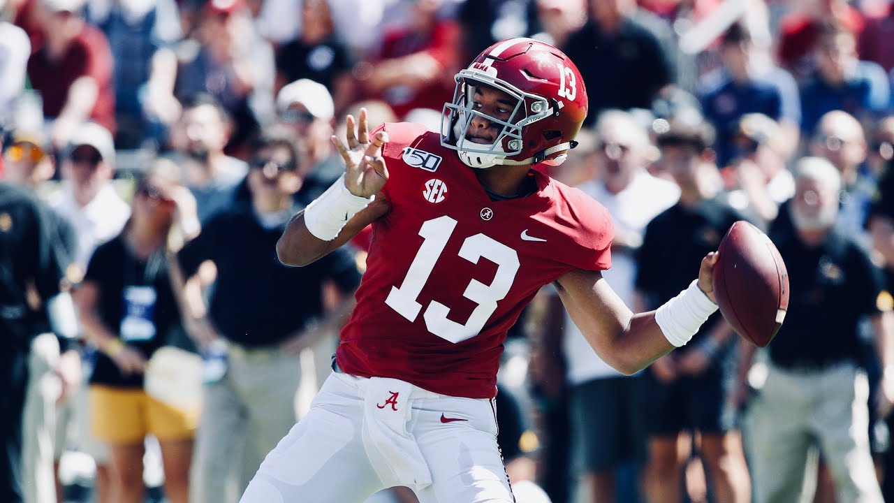 Tua Tagovailoa Sets Alabama Record, Collects Five Touchdowns In Blowout Victory