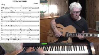 LUCKY SOUTHERN - Jazz guitar & piano cover ( Keith Jarrett ) chords