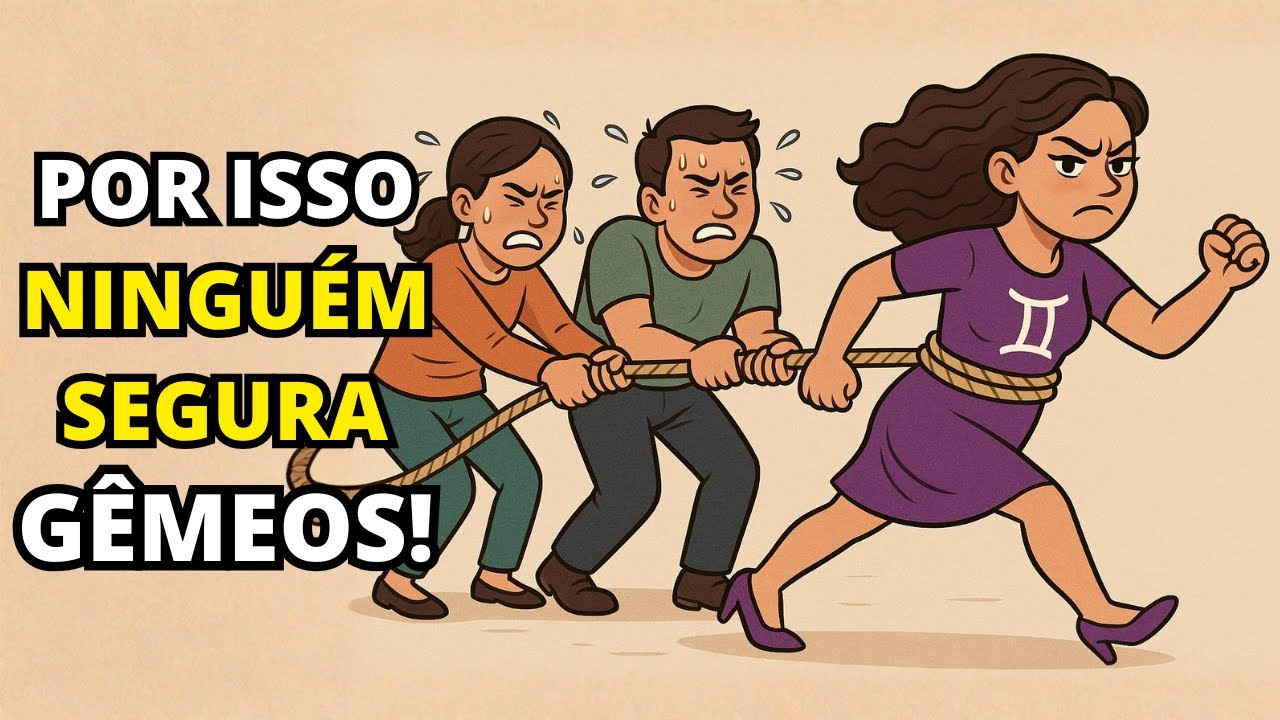 NINGUÉM CONSEGUE SEGURAR o signo de Gêmeos por causa destes 7 MOTIVOS OCULTOS