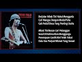 Iwan Fals :  Lirik lagu Mbak Tini