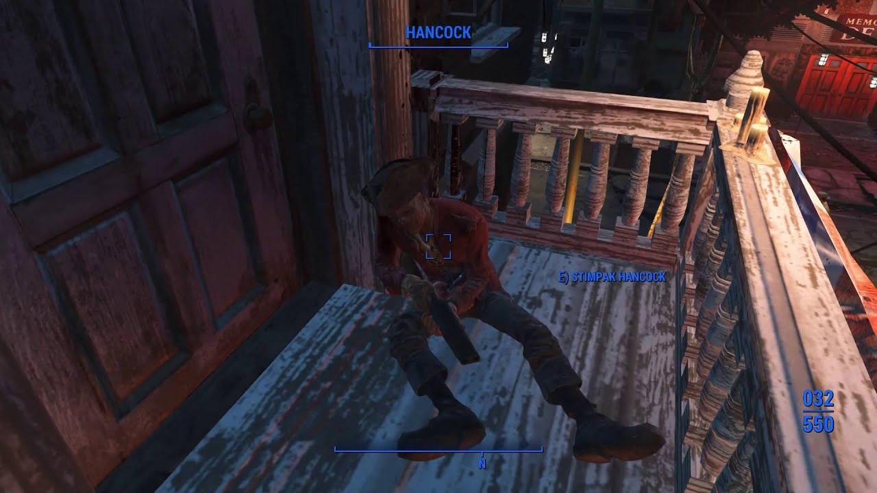 Fallout 4 Getting Hancock as a Follower Investigating Pickman