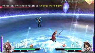 Dissidia 012: Duodecim Final Fantasy - Lightning (eu) Vs Squall (CPU)