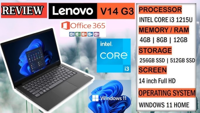 LENOVO V14 G3 i3-1215U 256GB SSD 14FHD (82TS0024FG)