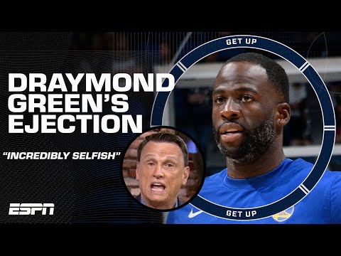 Draymond Green is SELFISH & Steph Curry is WORN OUT! 😳 - Tim Legler reacts to the ejection | Get Up